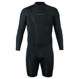 XCEL Men's Black 2MM Axis Long Sleeve Spring Wetsuit Size L